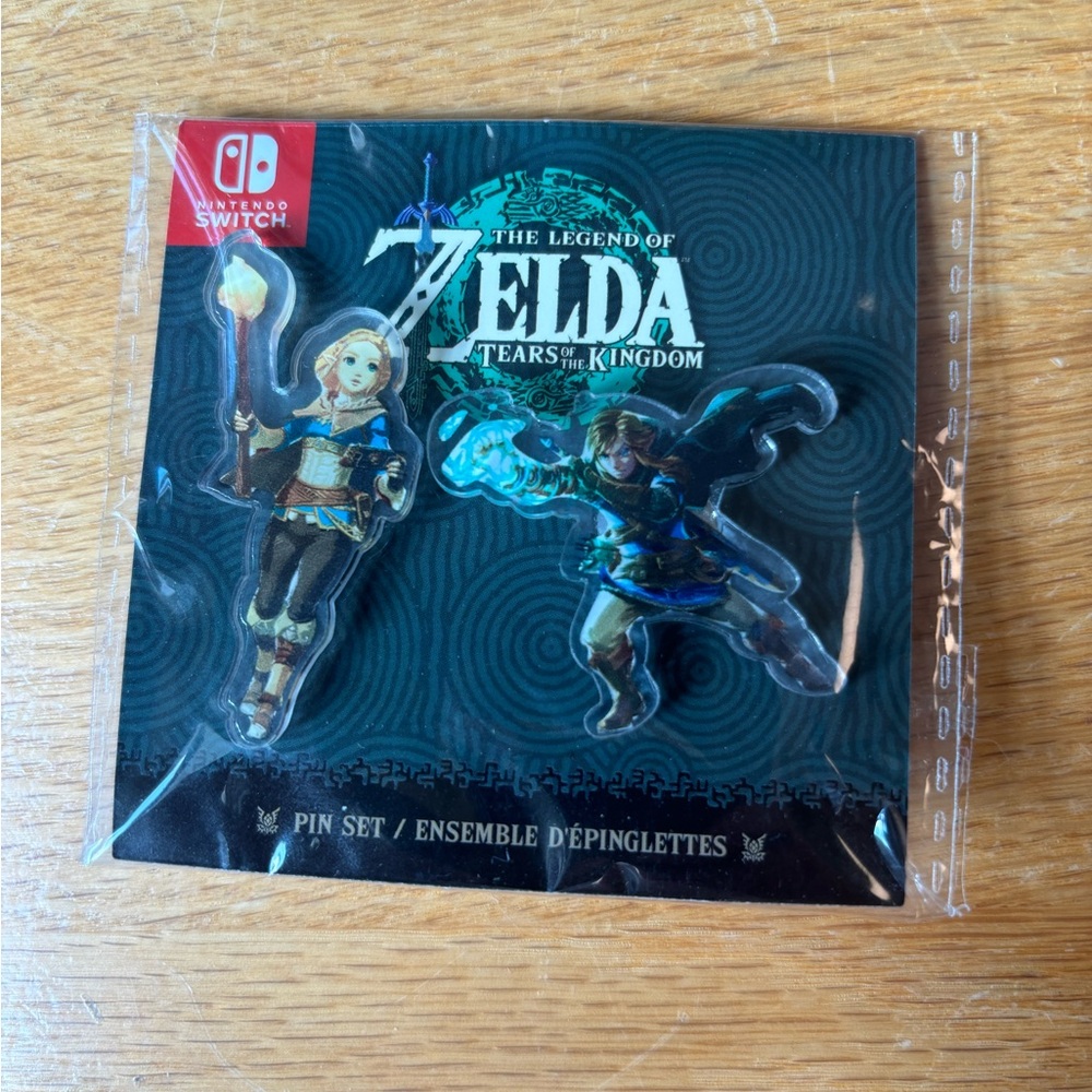 NEW The Legend of Zelda: Tears of the Kingdom pins